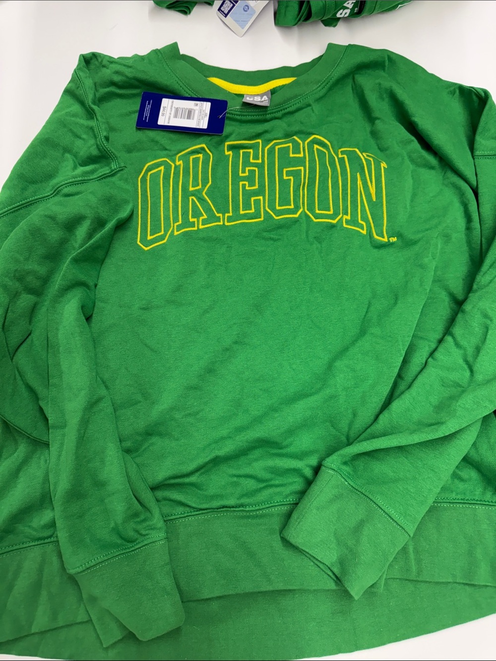 NEW Oregon Ducks Crew neck Sweatshirt 2XL